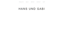 Tablet Screenshot of hansundgabi.de